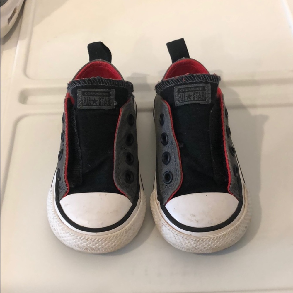 Converse Velcro toddler shoes